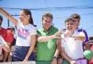 Raquel Lyra e Eduardo da Fonte levam força às ruas do Litoral Norte em grande carreata com Guilherme Uchoa Jr