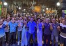 Edinho Faz lança candidatura a deputado federal ao lado de Amanda Ramos em Paulista