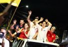 João Campos encerra agenda com carreata em Abreu e Lima