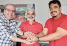 Ao lado de Fernando Dueire, Humberto recebe apoio do prefeito de Cabrobó