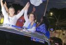 Izabel Urquiza encerra campanha com mini carreata em Olinda
