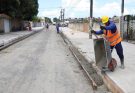 Obras em Pau Amarelo avançam com terraplanagem na Rua Médico César Cals de Oliveira
